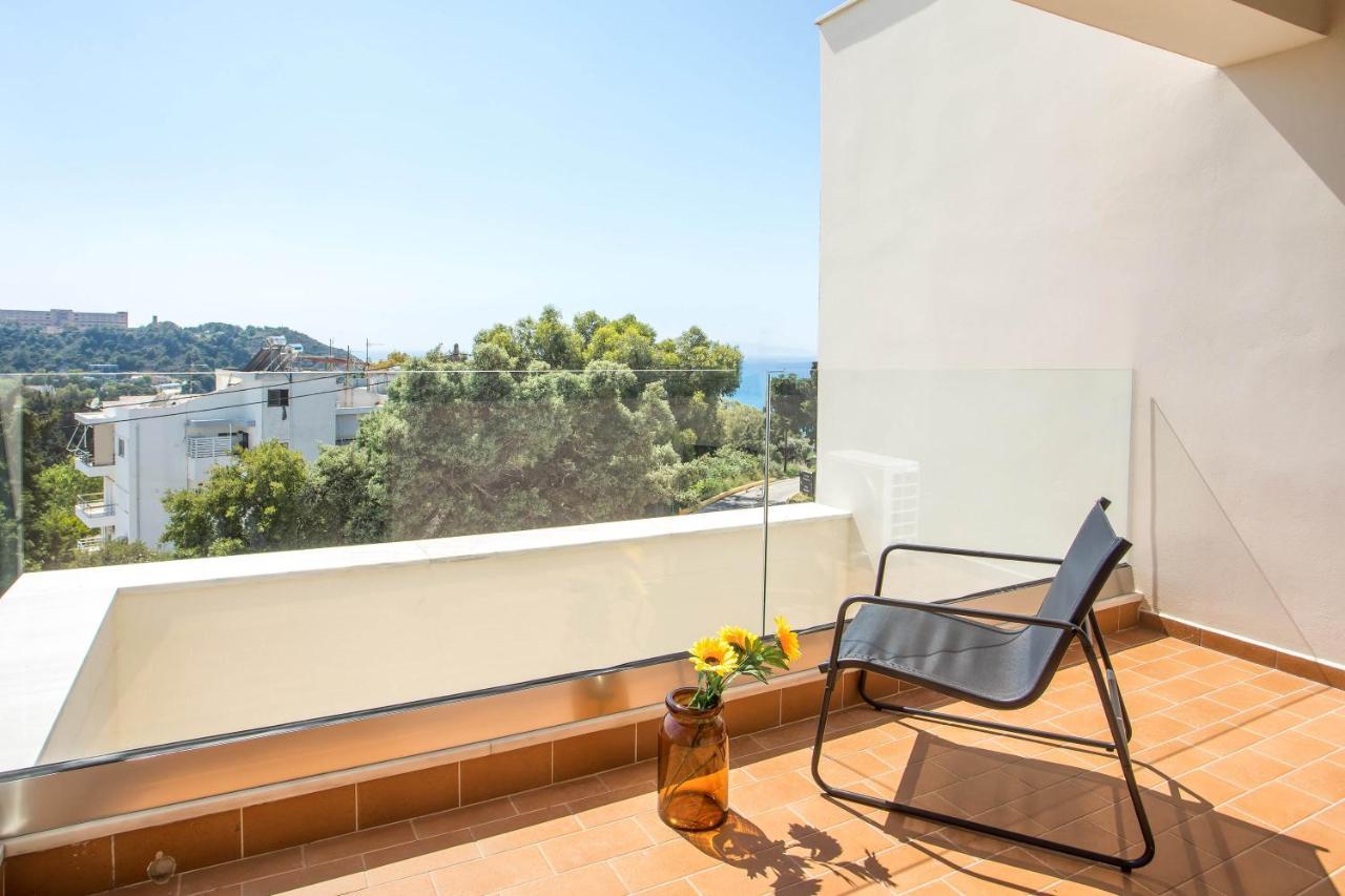 Eden Sunflower - Luxurious Apartment With Sea View Rhodes City Extérieur photo